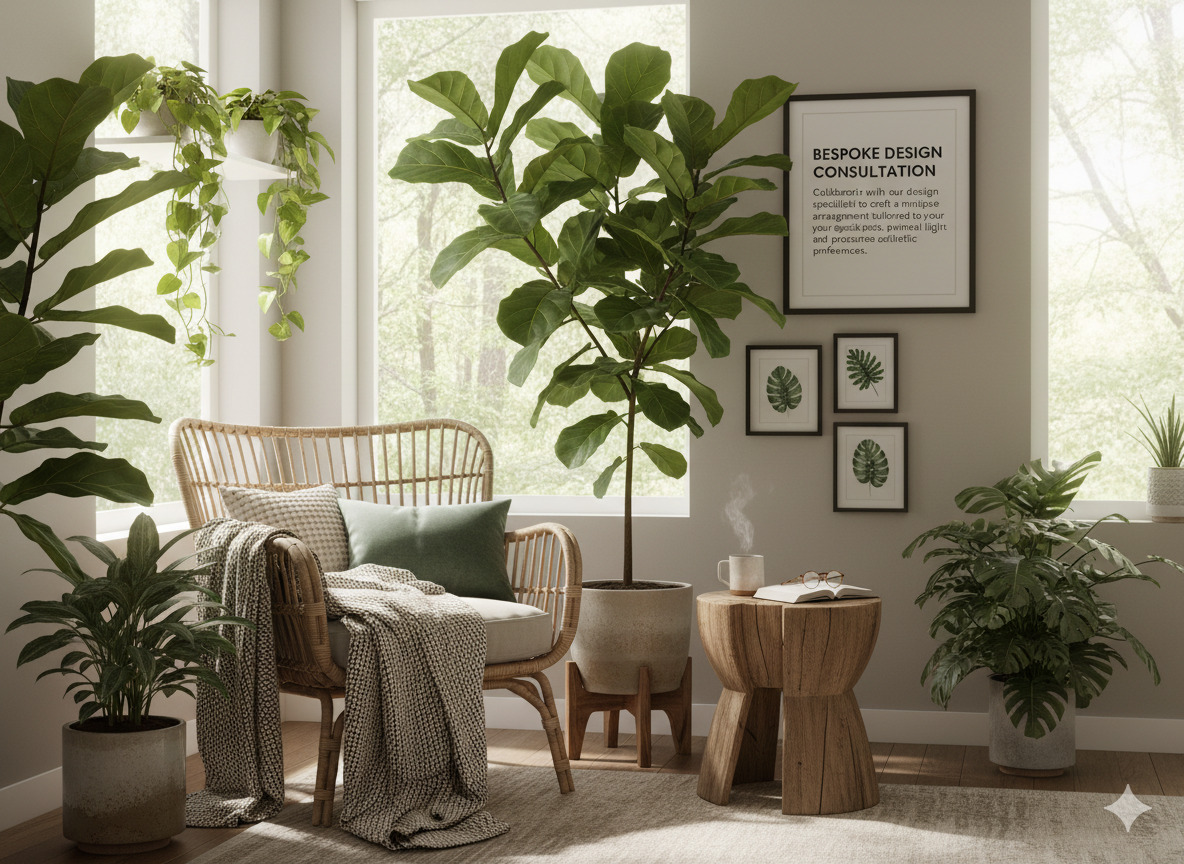 Interior plant design consultation